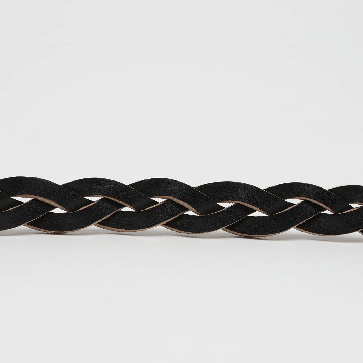 【残りわずか】2cm Braided Belt(BLACK)