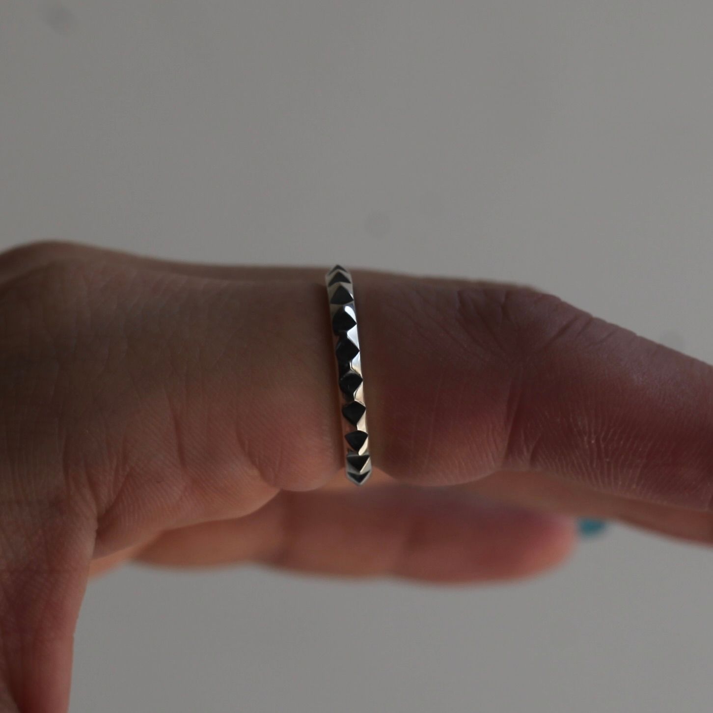 【お取り寄せ注文可能】Multiple Studs Ring S