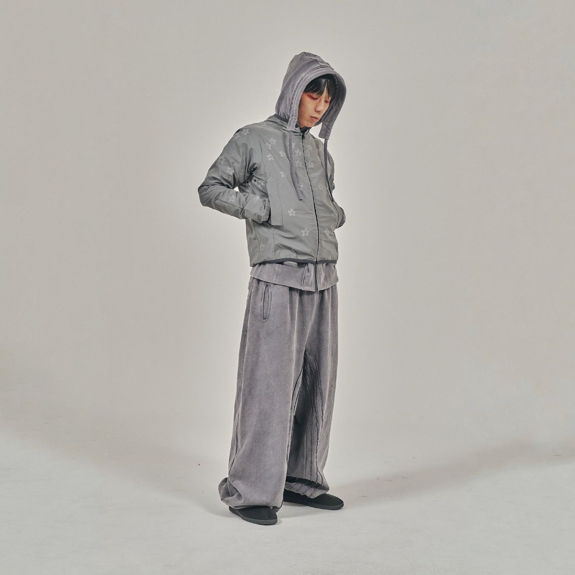 【残り一点】反光花 Run Jacket
