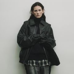 【残りわずか】Leather Zip Short Jacket