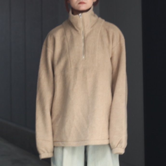 【残り一点】Wool Fleece Half Zip Pullover