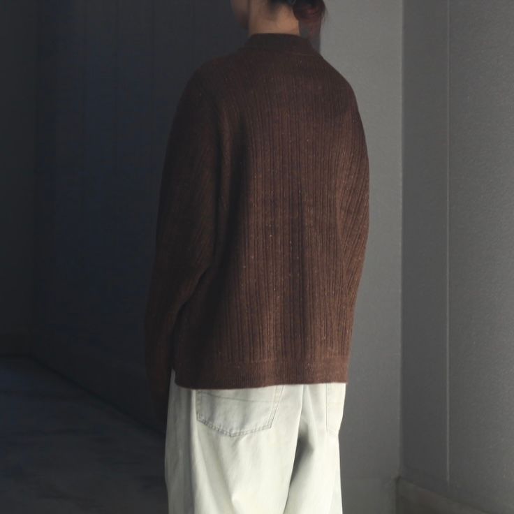 【残り一点】Nep Knit Shirt
