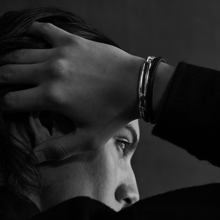 【お取り寄せ注文可能】Pipe Leather Bracelet