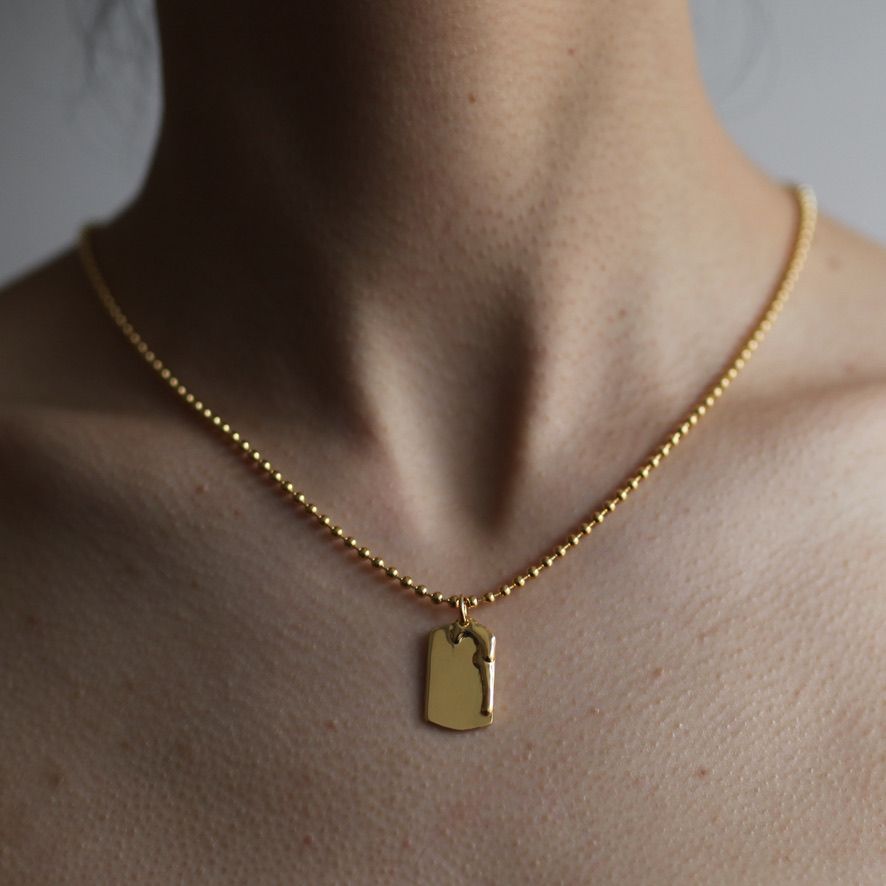 【お取り寄せ注文可能】Unisex Dog Tag Necklace