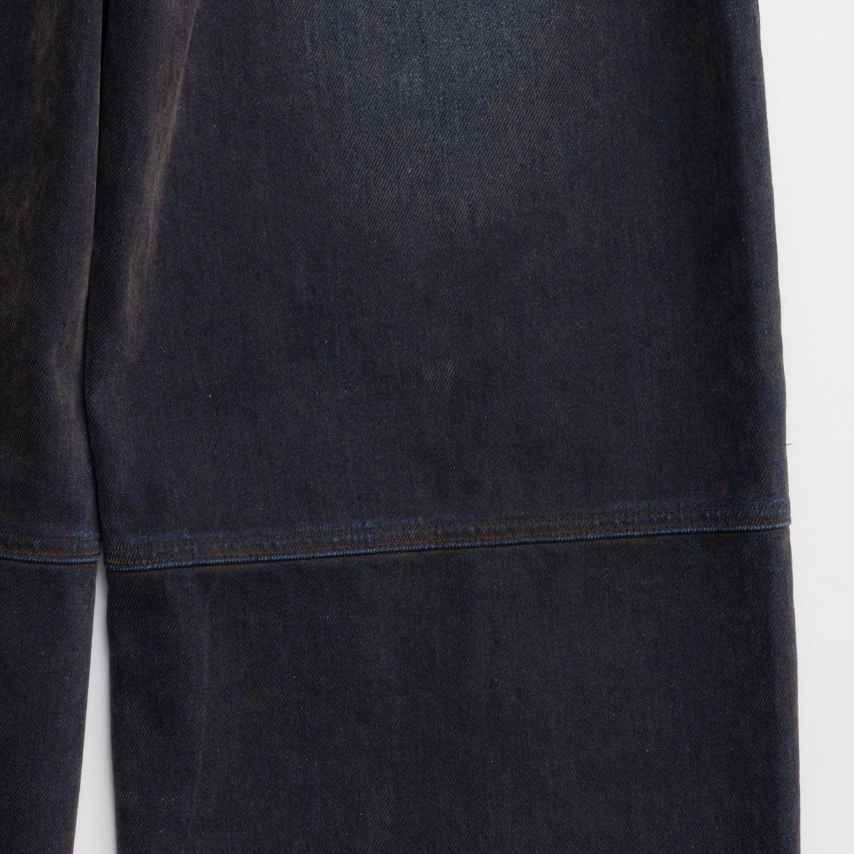 【残り一点】Curve Line Flocky Denim
