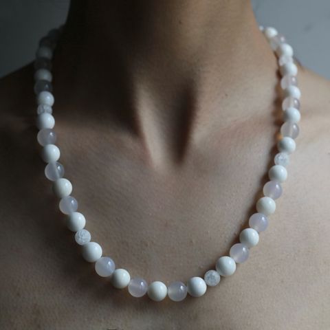 【お取り寄せ注文可能】Juzu Necklace(WHITE)