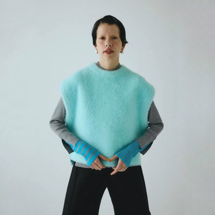 【残り一点】Shaggy Knit Vest