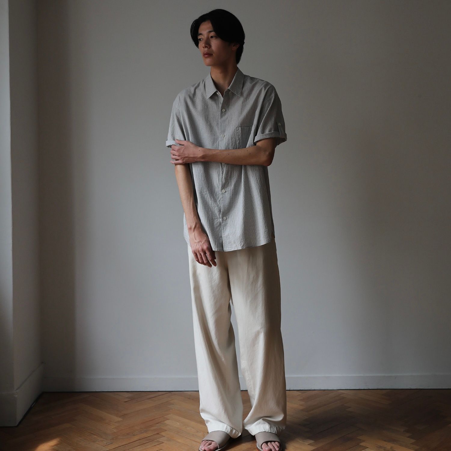 【残り一点】River Roll-Up Shirt