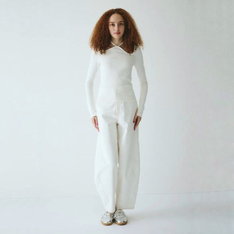 【残り一点】Wave Neck Tops