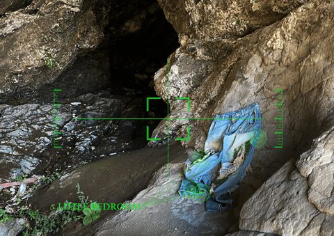 【LITTLE BEDROOM】苔 のデニム