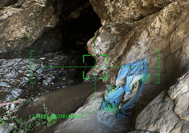 【LITTLE BEDROOM】苔 のデニム