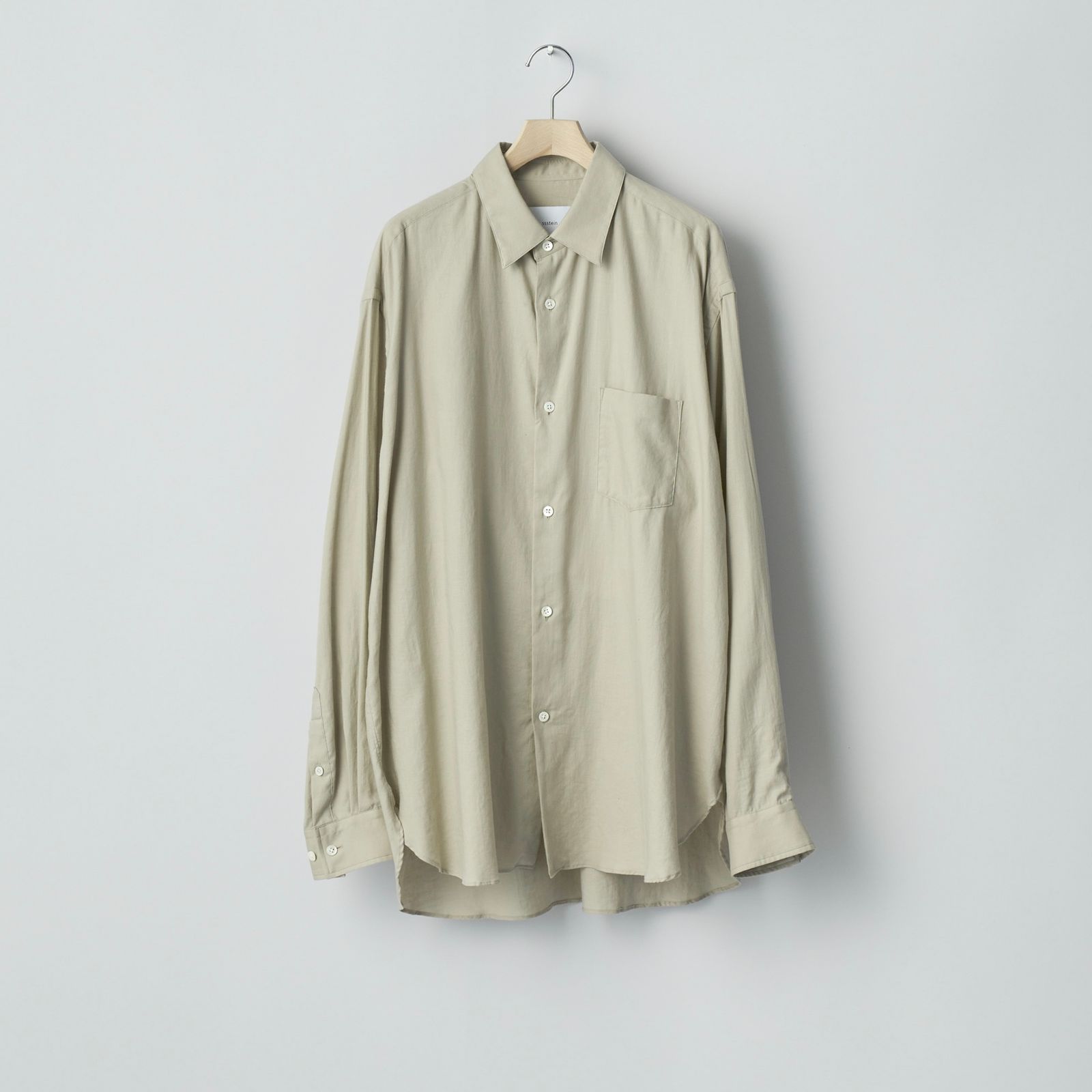 【残り一点】Cotton/Silk Oversized Regular Collar Shirt