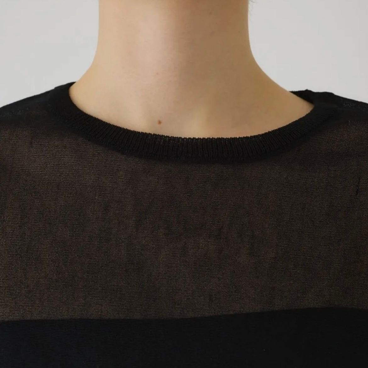 【残り一点】Sheer Dolman Knit Tops