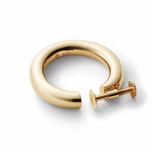 【お取り寄せ注文可能】K10 Eternal Earring_L(GOLD)