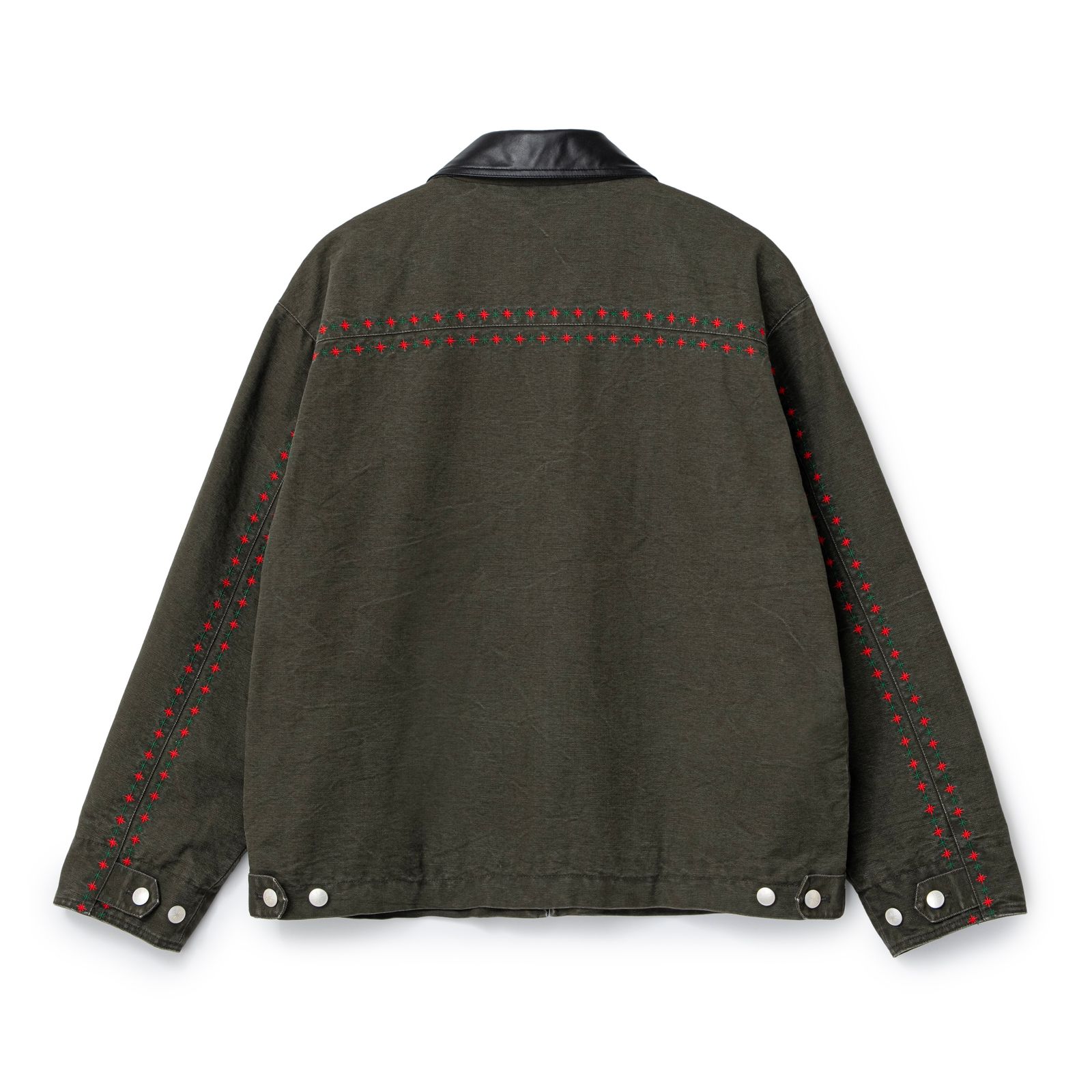 【残り一点】Leather Collar Work Jacket