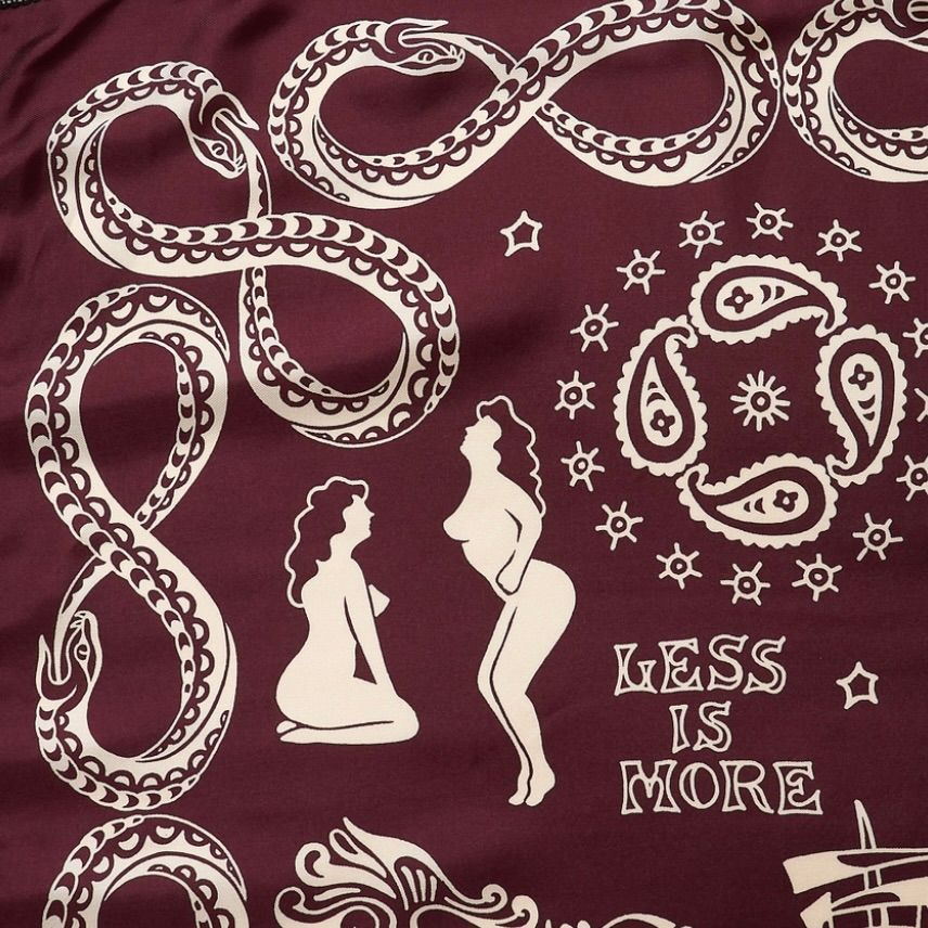 【再販売通知受付可能】Fringe Slik Scarf