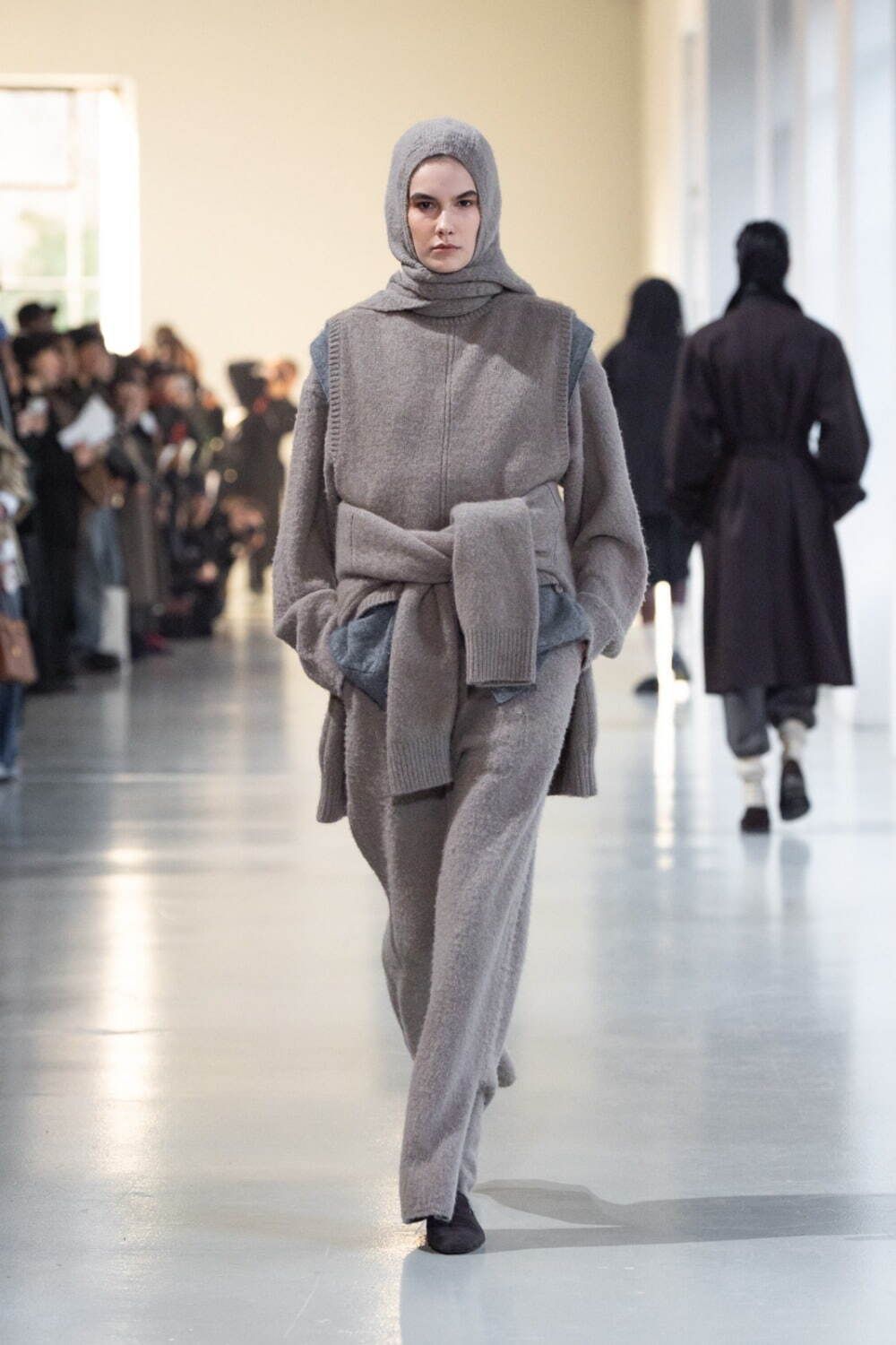 ssstein - 【残り一点】Wool/Alpaca Milled Knit Crew Neck LS