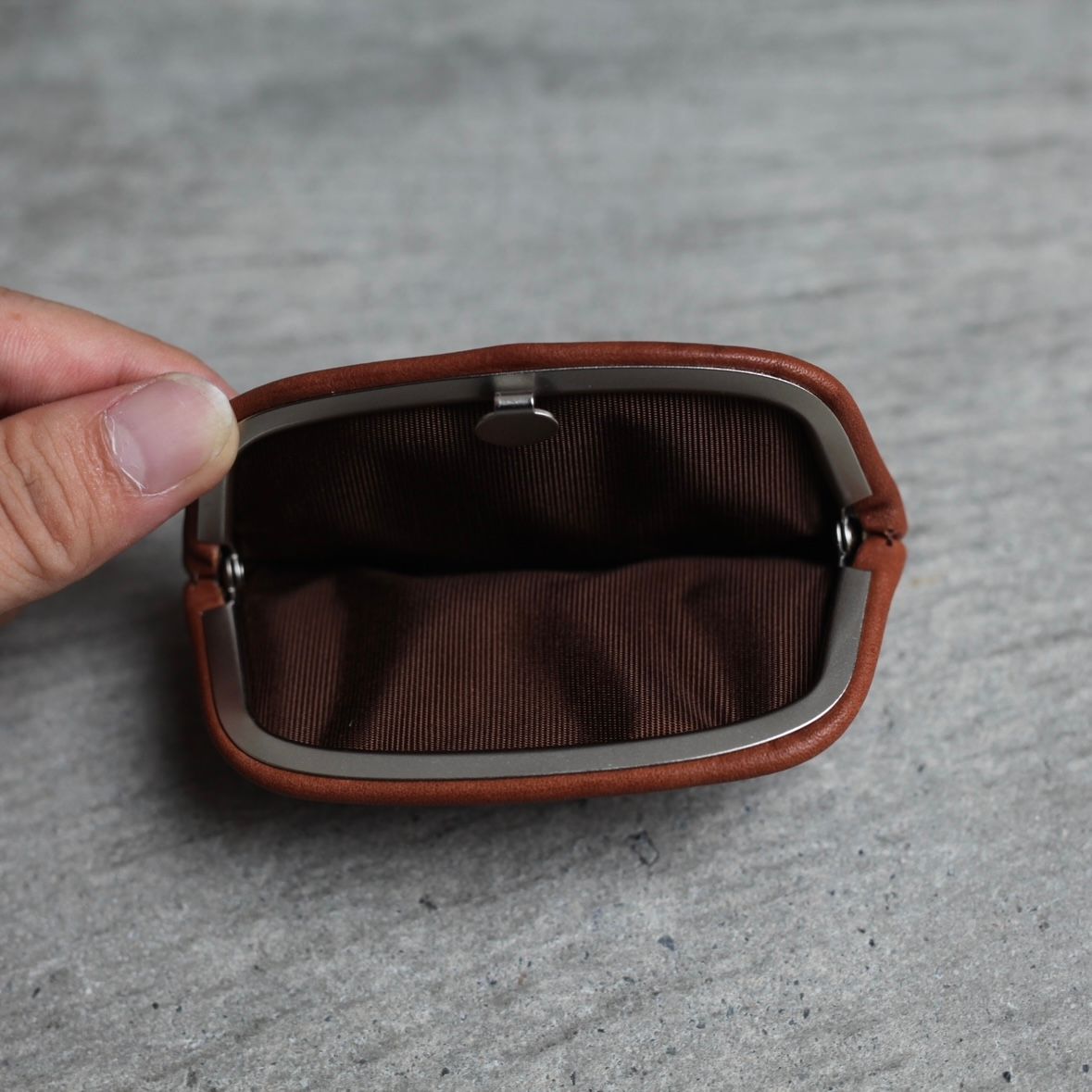 【残りわずか】Snap Purse Small(BROWN)