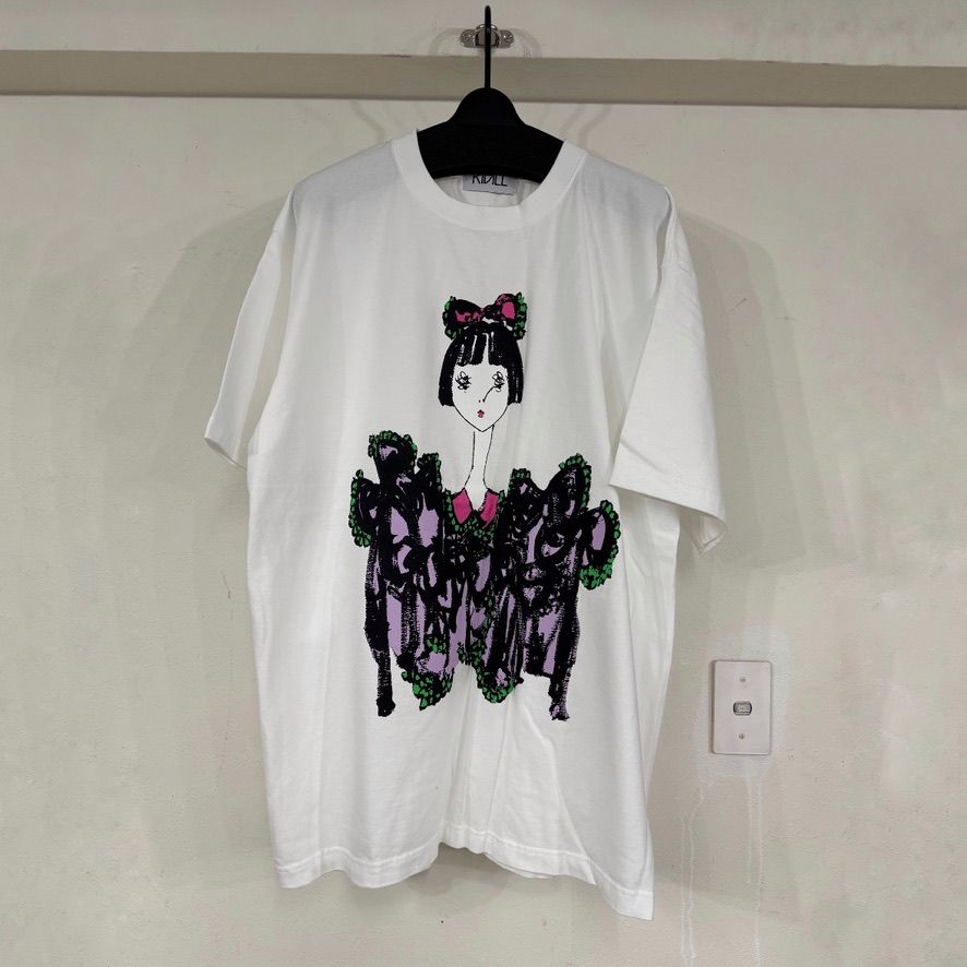 【残り一点】Louise Ribbon T-Shirt Bio Washed