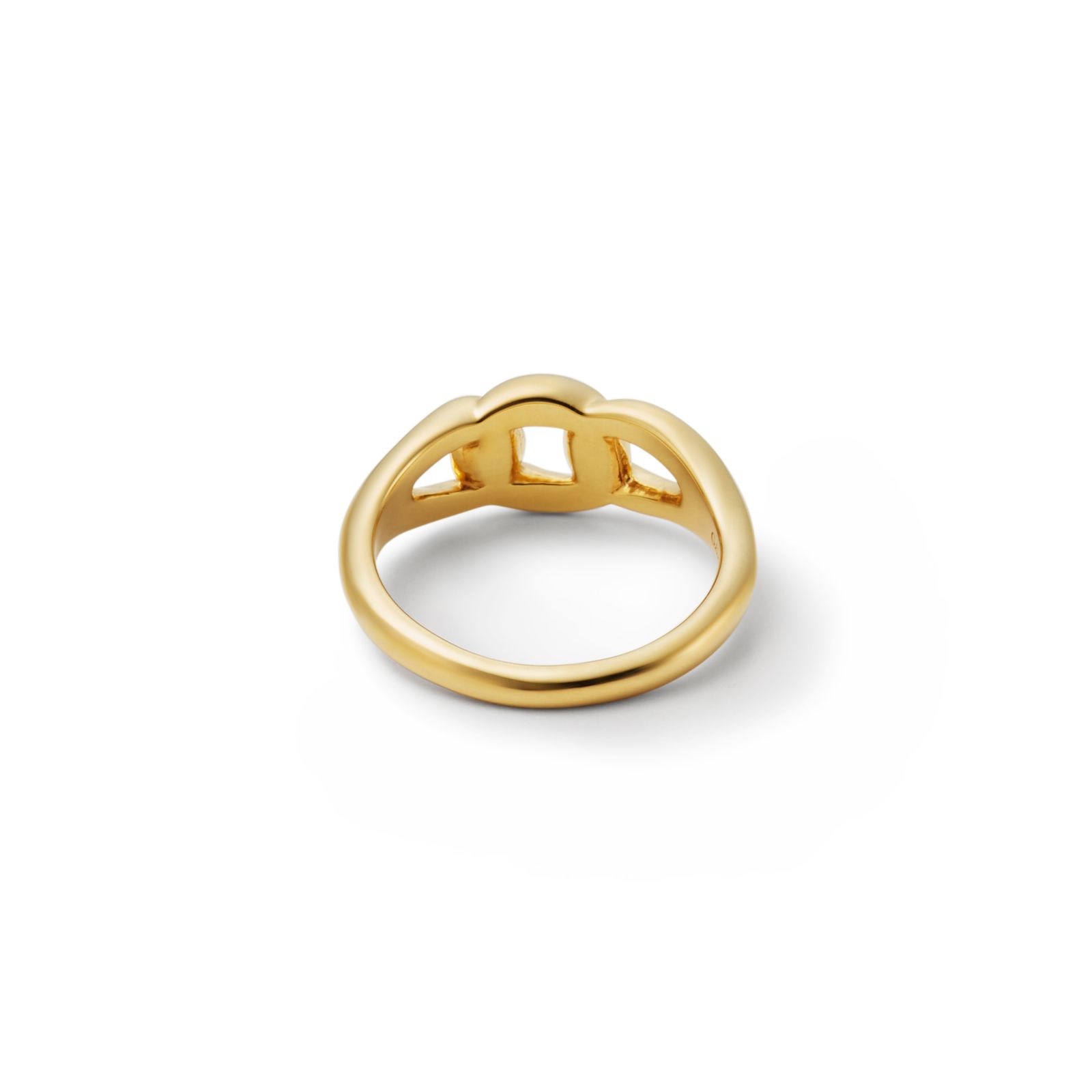 【お取り寄せ注文可能】Curb Chain Ring_S(GOLD)