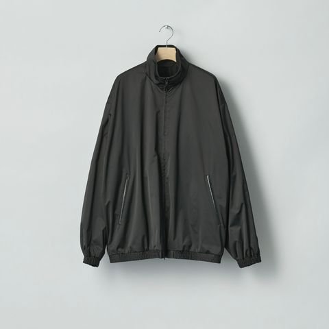 【残り一点】Silk Back Stand Collar Zip Jacket