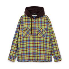 【残り一点】Hooded Flannel Shirt