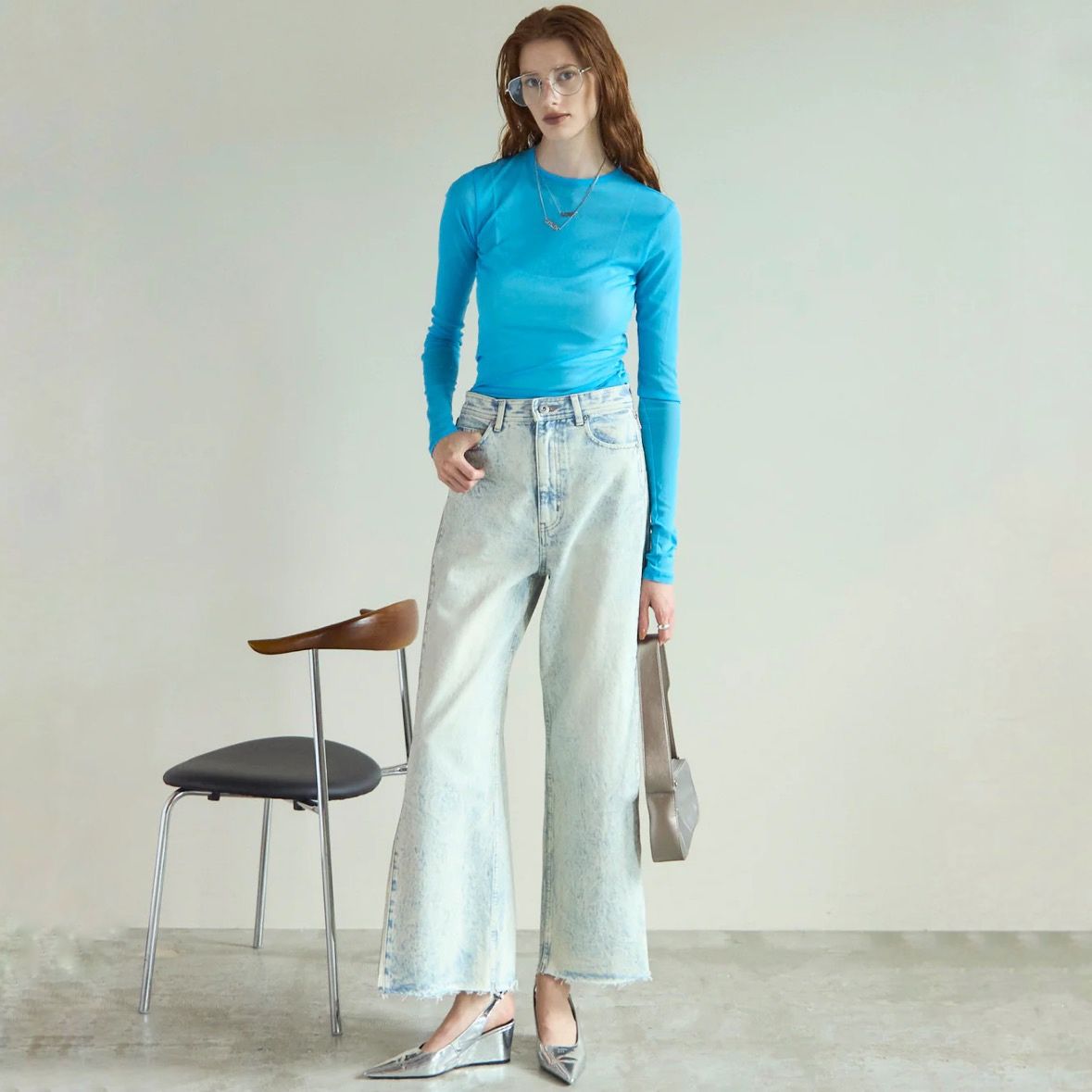 【残りわずか】Premium Power Mesh Crew Top