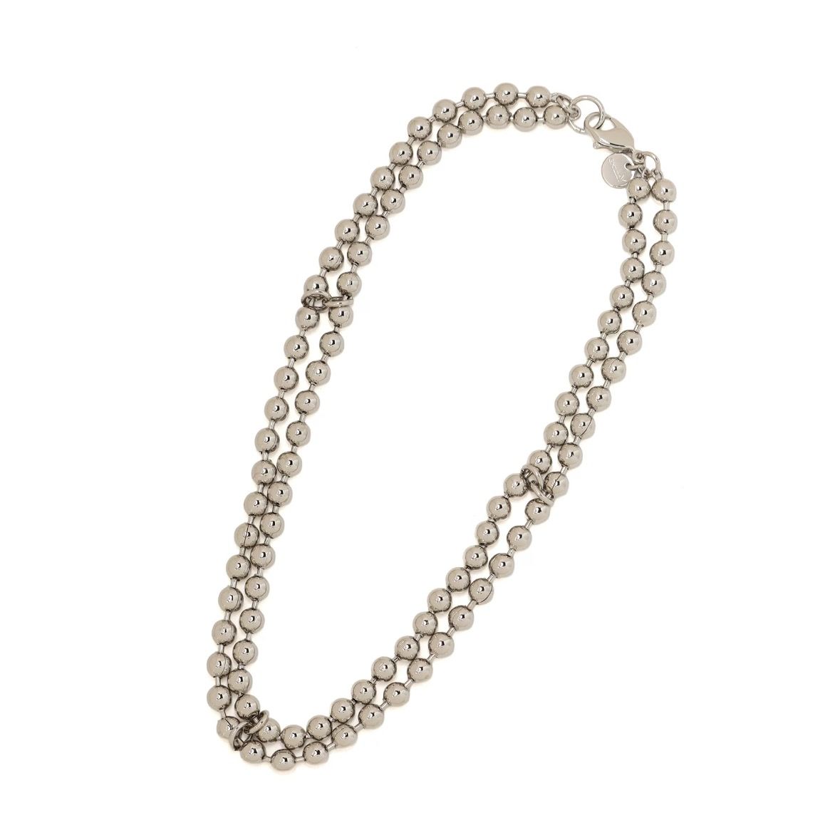 【残り一点】ボールチェーンネックレス(SILVER)