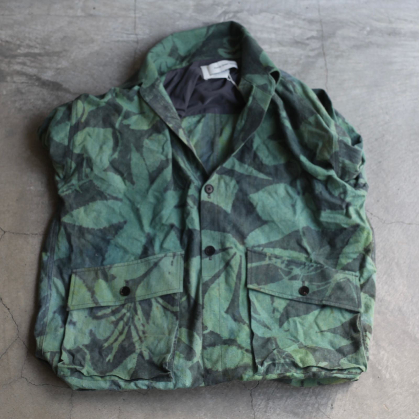 【残り一点】Deconstructed Plants Dye Crossbody Bag