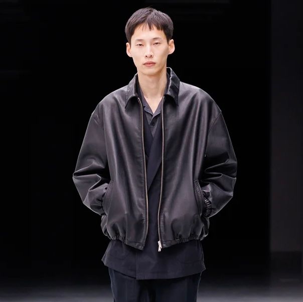 【残りわずか】Calf Leather Sports Jacket