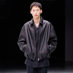 【残りわずか】Calf Leather Sports Jacket