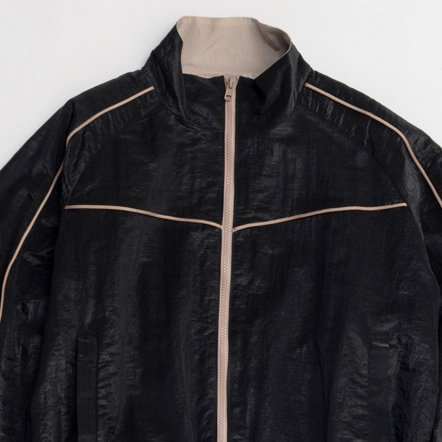 【残り一点】リバーシブルレースブルゾン