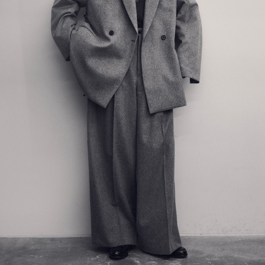 【残り一点】W/CA Beaver Extra Wide Trousers