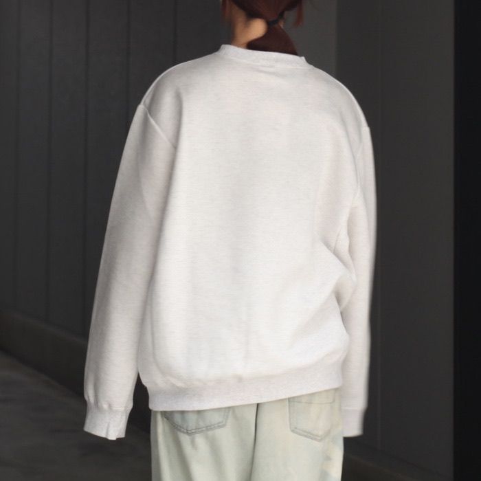 【残り一点】High Gauge Double Knit Crew Neck SW