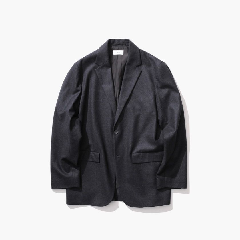 ATON - 【残り一点】Merino College Flannel Tailored Jacket