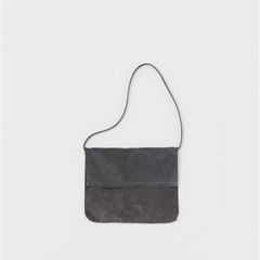 【残り一点】Pig Flap Shoulder Bag Big(DARK GRAY)