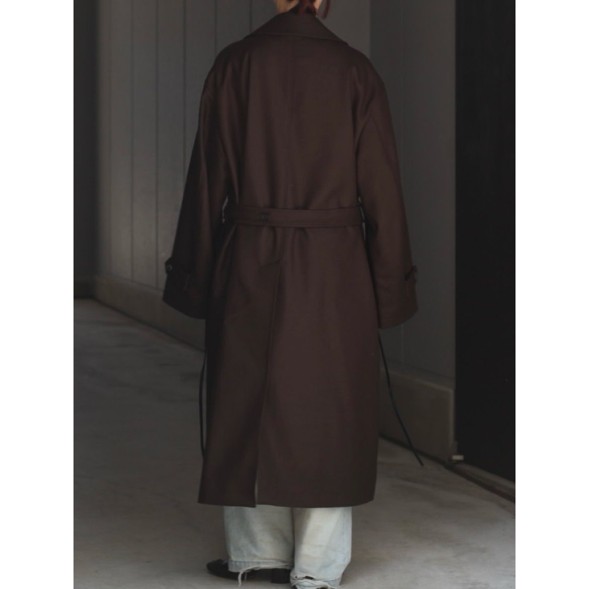 【残りわずか】Oversized Double Breasted Coat(WOOL)