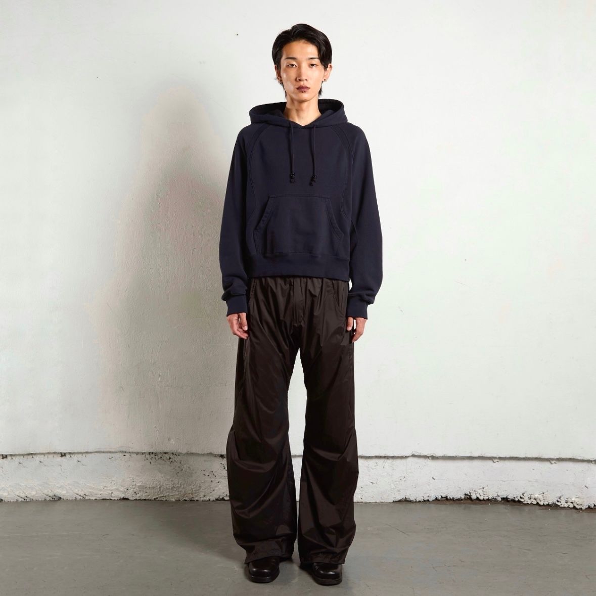 【残りわずか】Panelled Pullover Hoodie