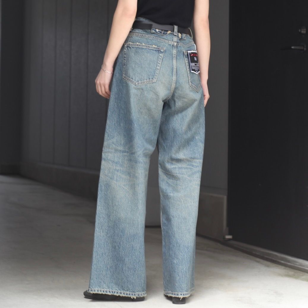 【残りわずか】Wide Vintage Denim Pants