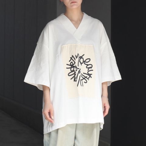 【残り一点】MBLプリントVネックTee