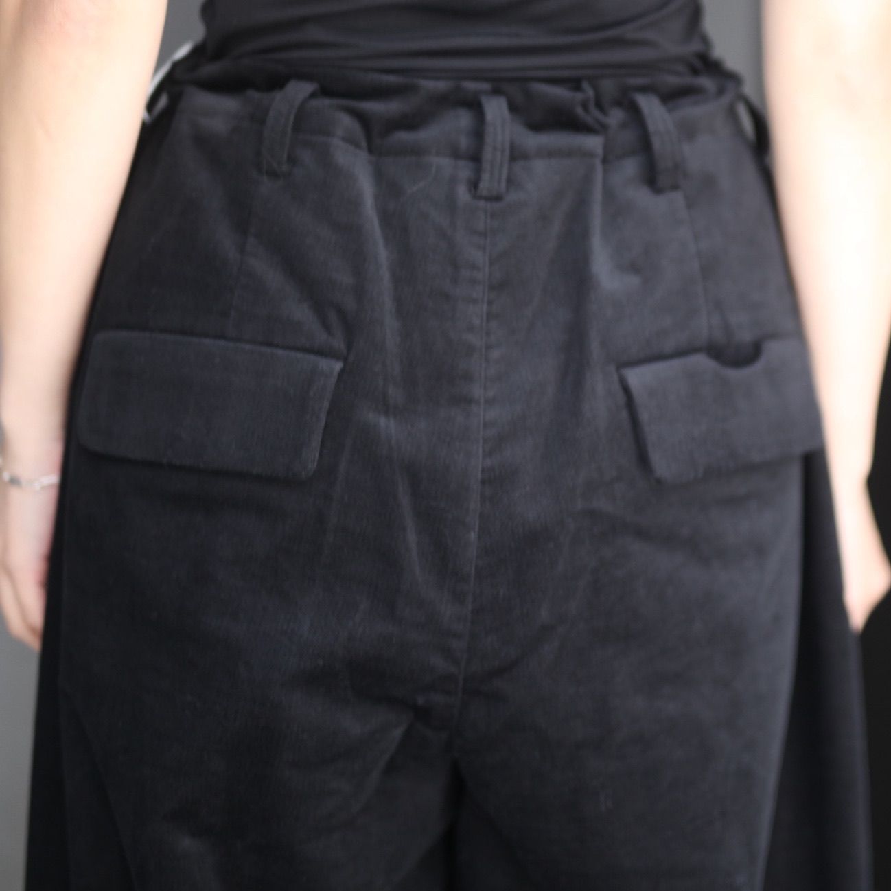 【残り一点】モールスキンシンプル2タックワイドPT