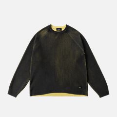 【残り一点】Printed Rib Sweater