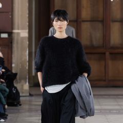 【残りわずか】Kid Mohair Knit Crew Neck LS