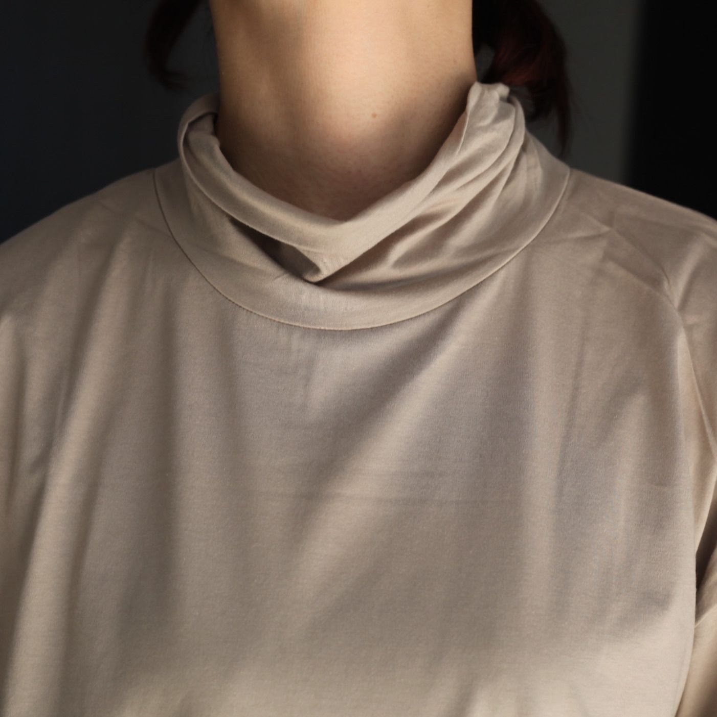 【残り一点】46G Cotton Turtle Neck