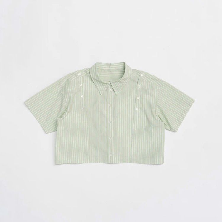 MAISON SPECIAL - 【残り一点】Button Slit Short Shirt