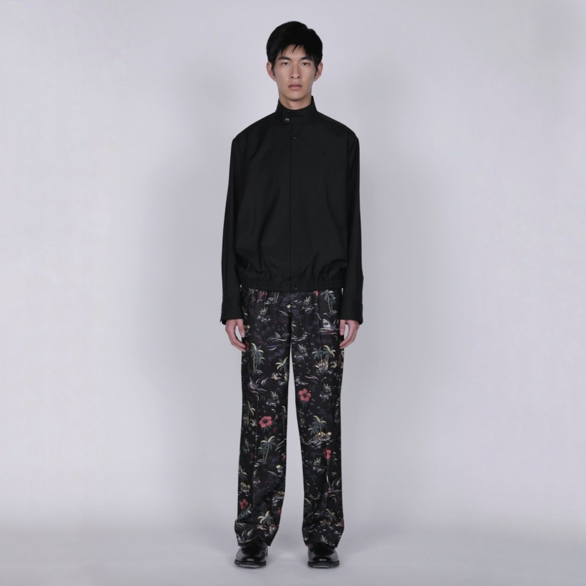 【残り一点】Stand Collar Volume Shirt