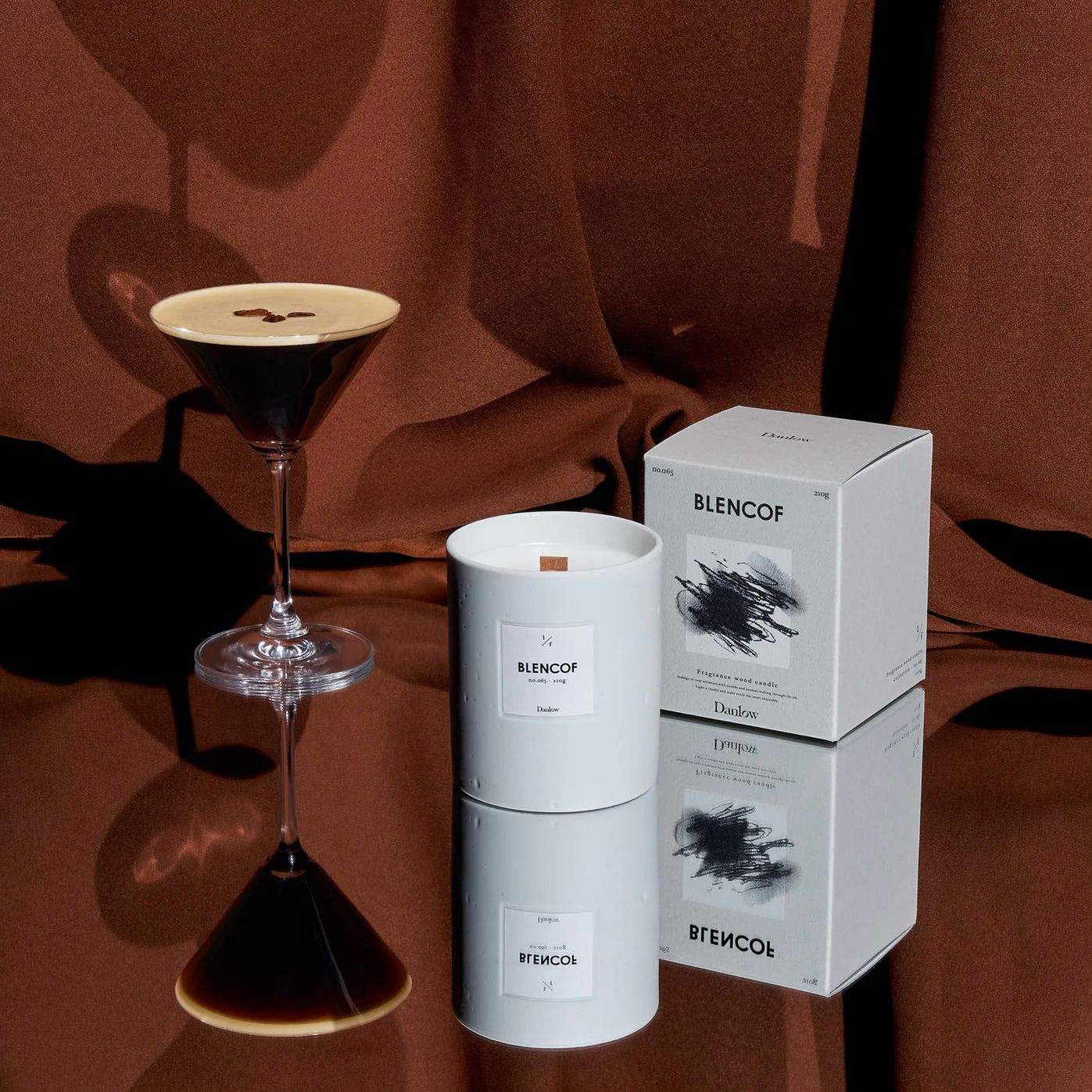 Danlow - 【残りわずか】Fragrance Wood Candle(BLENCOF