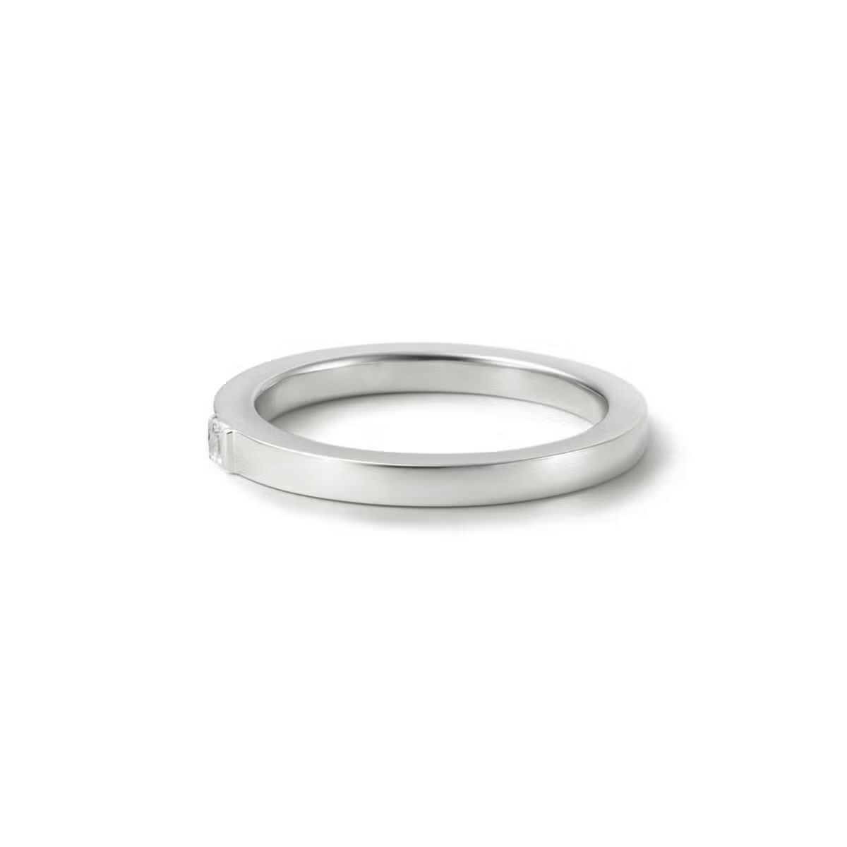 【お取り寄せ注文可能】Square Dia Ring(SILVER925)