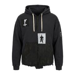 【残り一点】Bootleg Zip Up Hoodie With Patched(MIN)