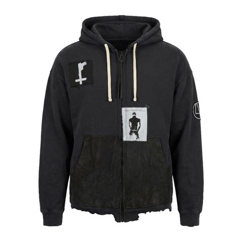 【残り一点】Bootleg Zip Up Hoodie With Patched(MIN)